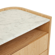 Elsie Two Drawer Bedside gallery detail image