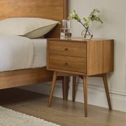 Mid-Century Closed Bedside Table gallery detail image