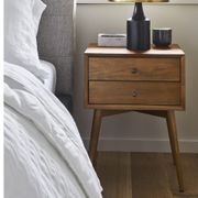 Mid-Century Closed Bedside Table gallery detail image