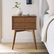 Mid-Century Closed Bedside Table gallery detail image