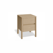 Nordica Bedside Table - Solid Oak gallery detail image