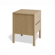 Nordica Bedside Table - Solid Oak gallery detail image