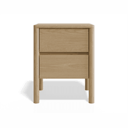 Nordica Bedside Table - Solid Oak gallery detail image