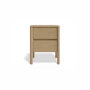 Nordica Bedside Table - Solid Oak gallery detail image
