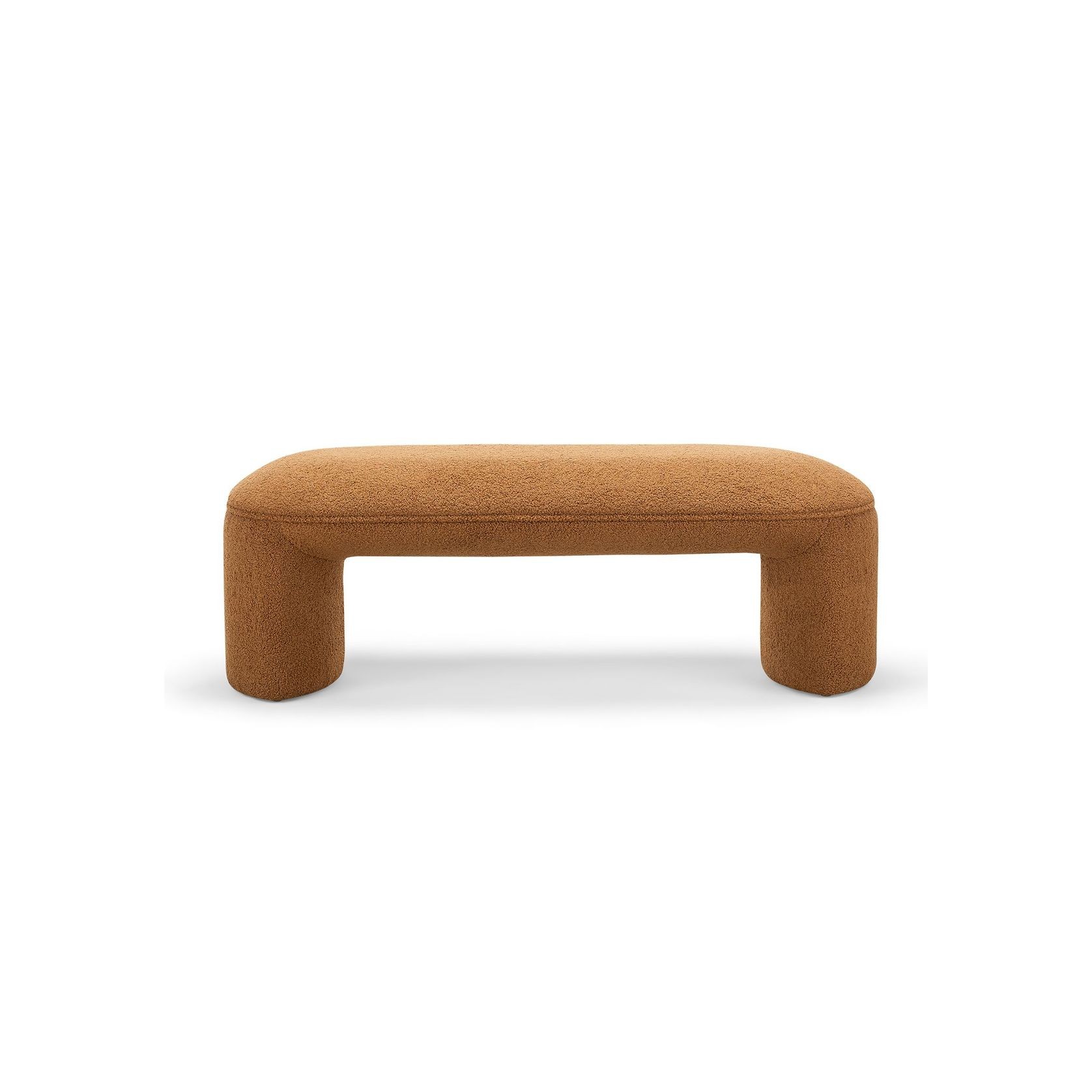 Remi 120cm Bench Seat | Teddy Rust gallery detail image