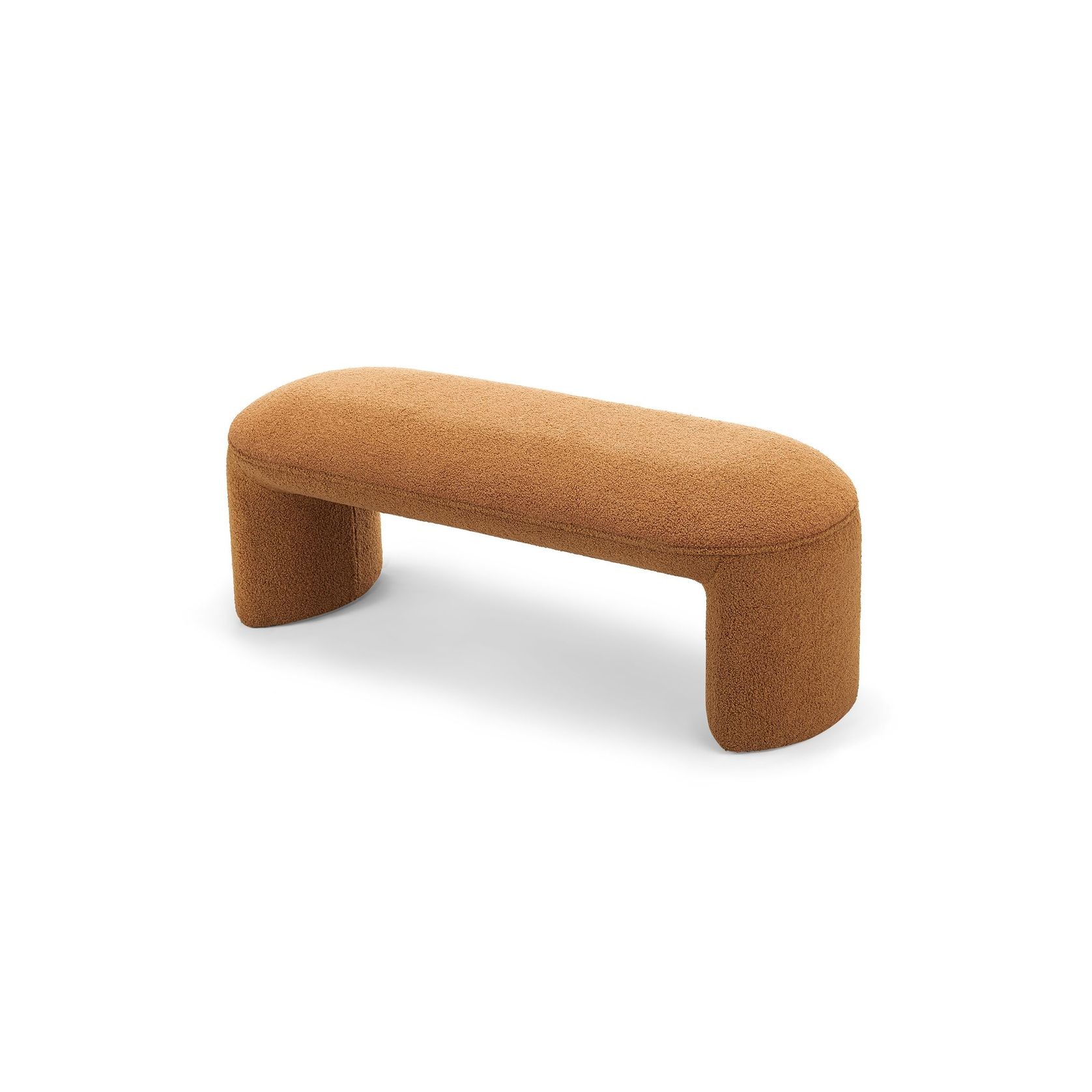 Remi 120cm Bench Seat | Teddy Rust gallery detail image