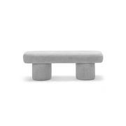 Nico 140cm Bench Seat | Hail Grey gallery detail image