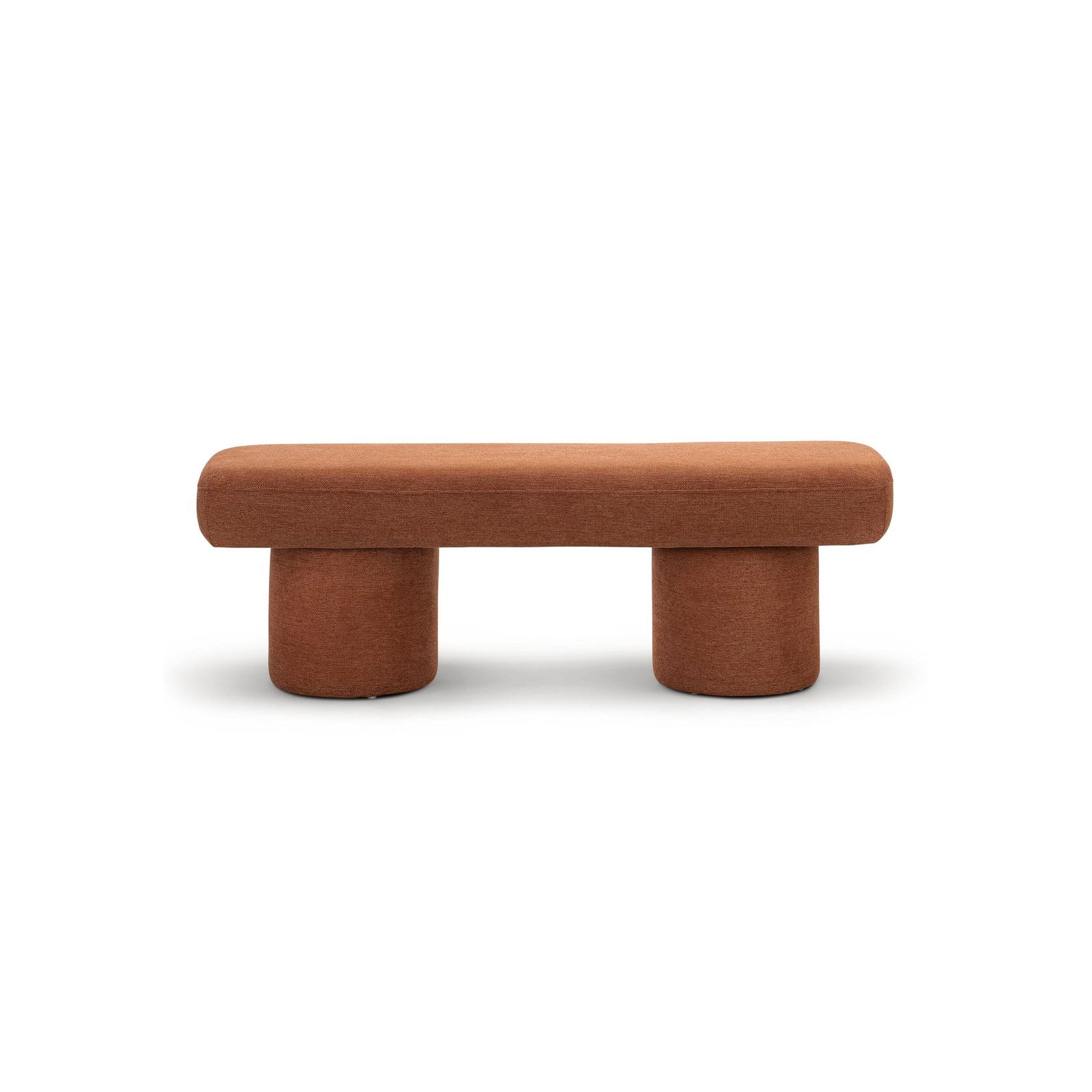Nico 140cm Bench Seat | Rust Orange gallery detail image