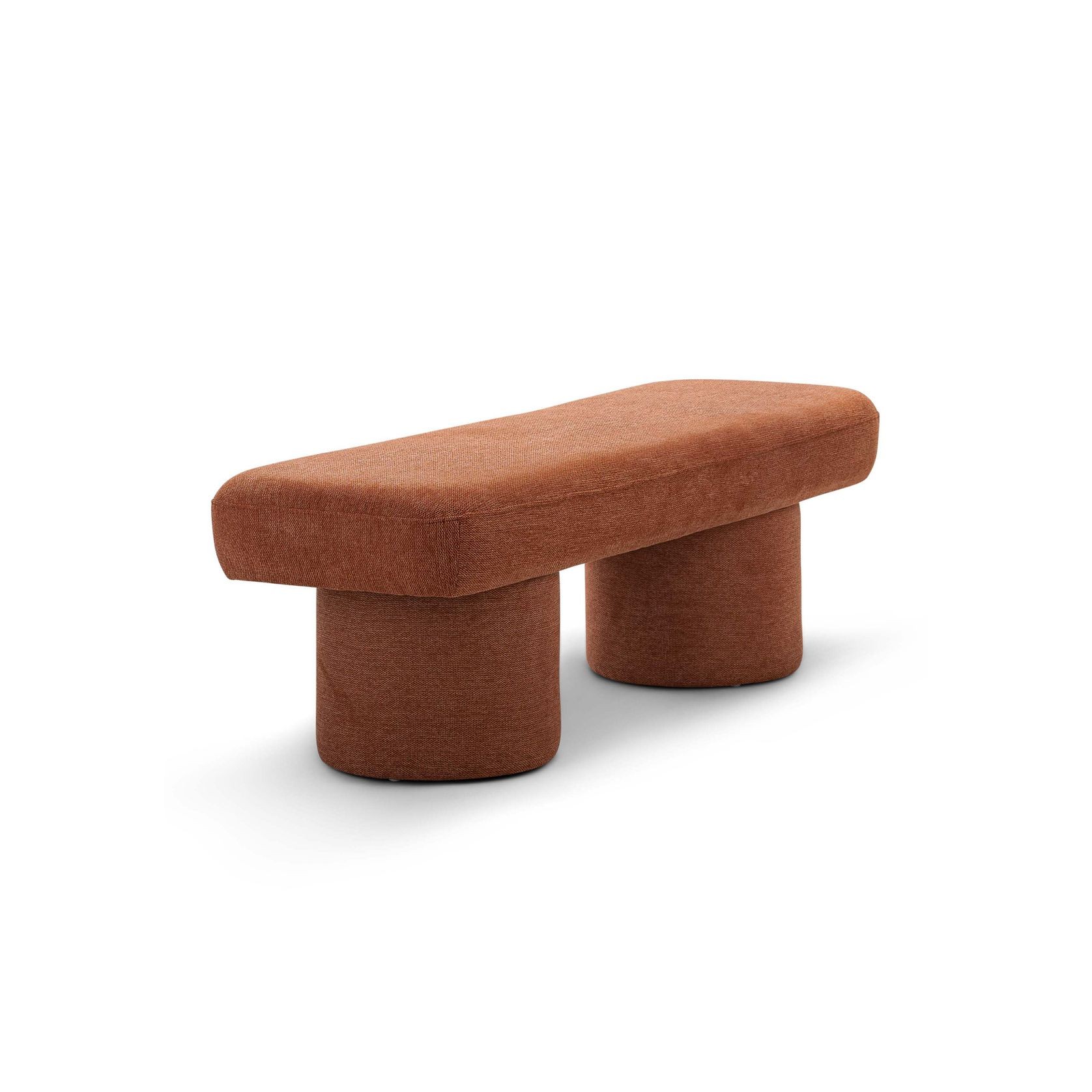 Nico 140cm Bench Seat | Rust Orange gallery detail image