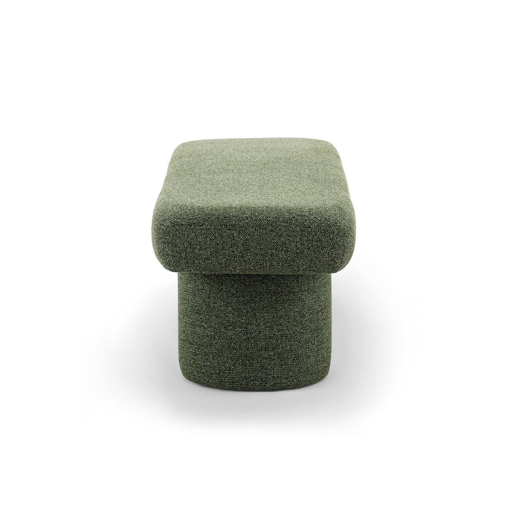 Nico 140cm Bench Seat | Moss Green gallery detail image