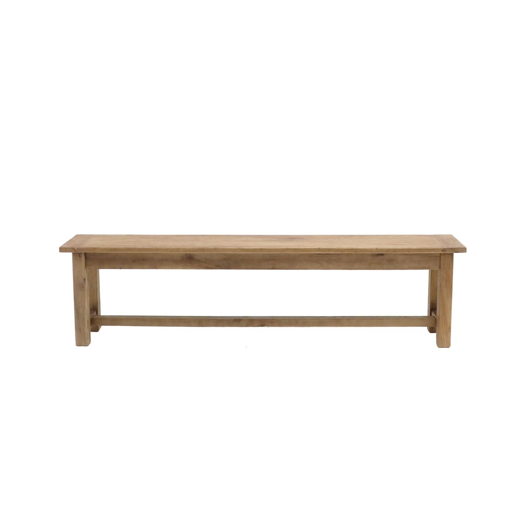 Farmhouse Elm Bench - 160cm gallery detail image