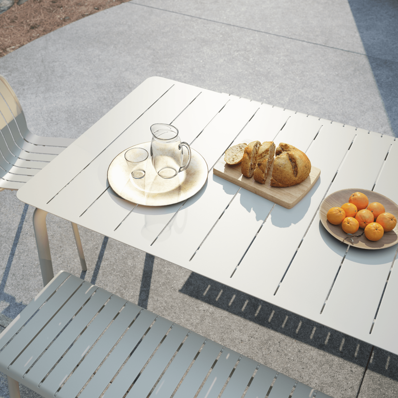 Roku Outdoor Bench 190cm gallery detail image