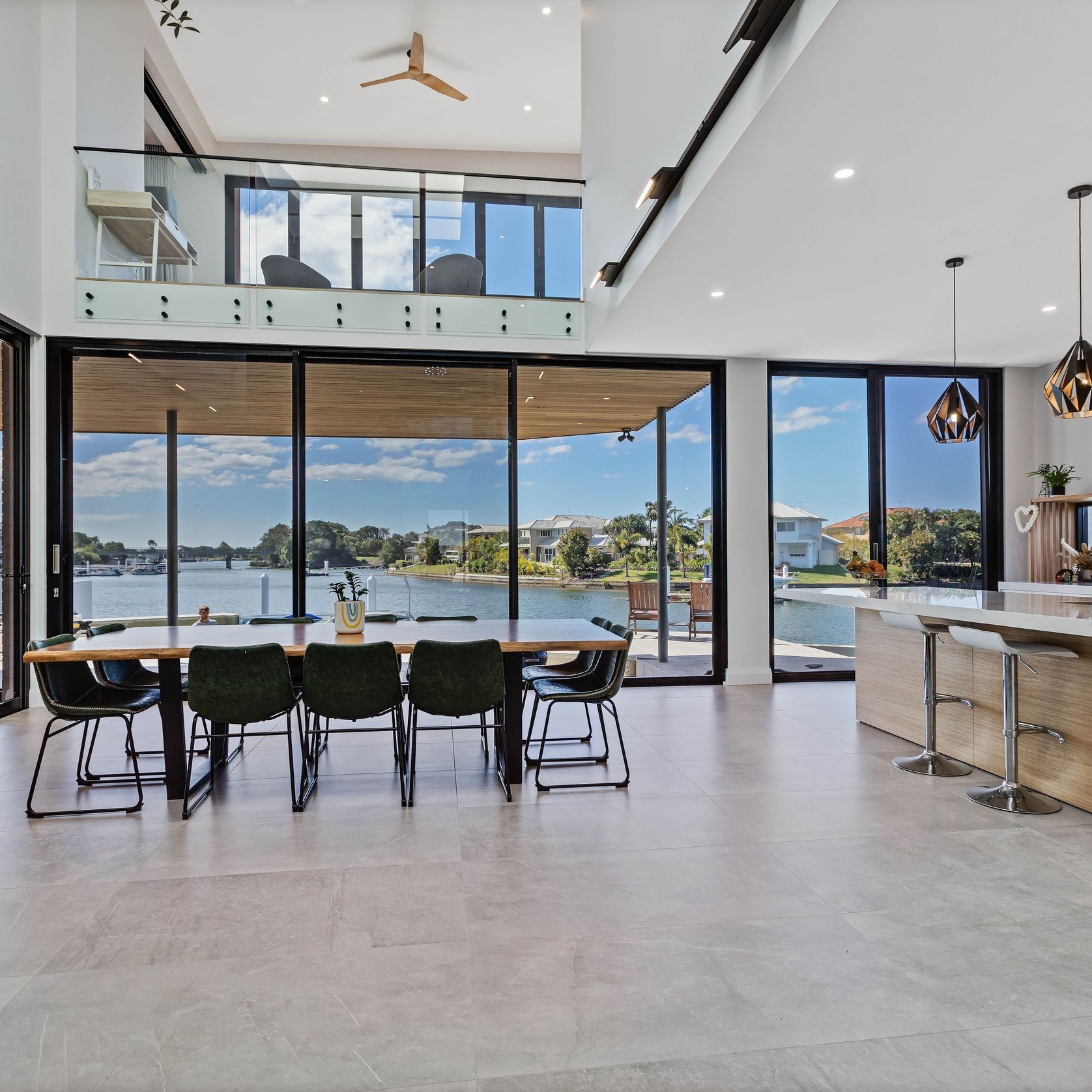 Elevate | Series 411 | Bi-Fold Door (Top Hung) gallery detail image