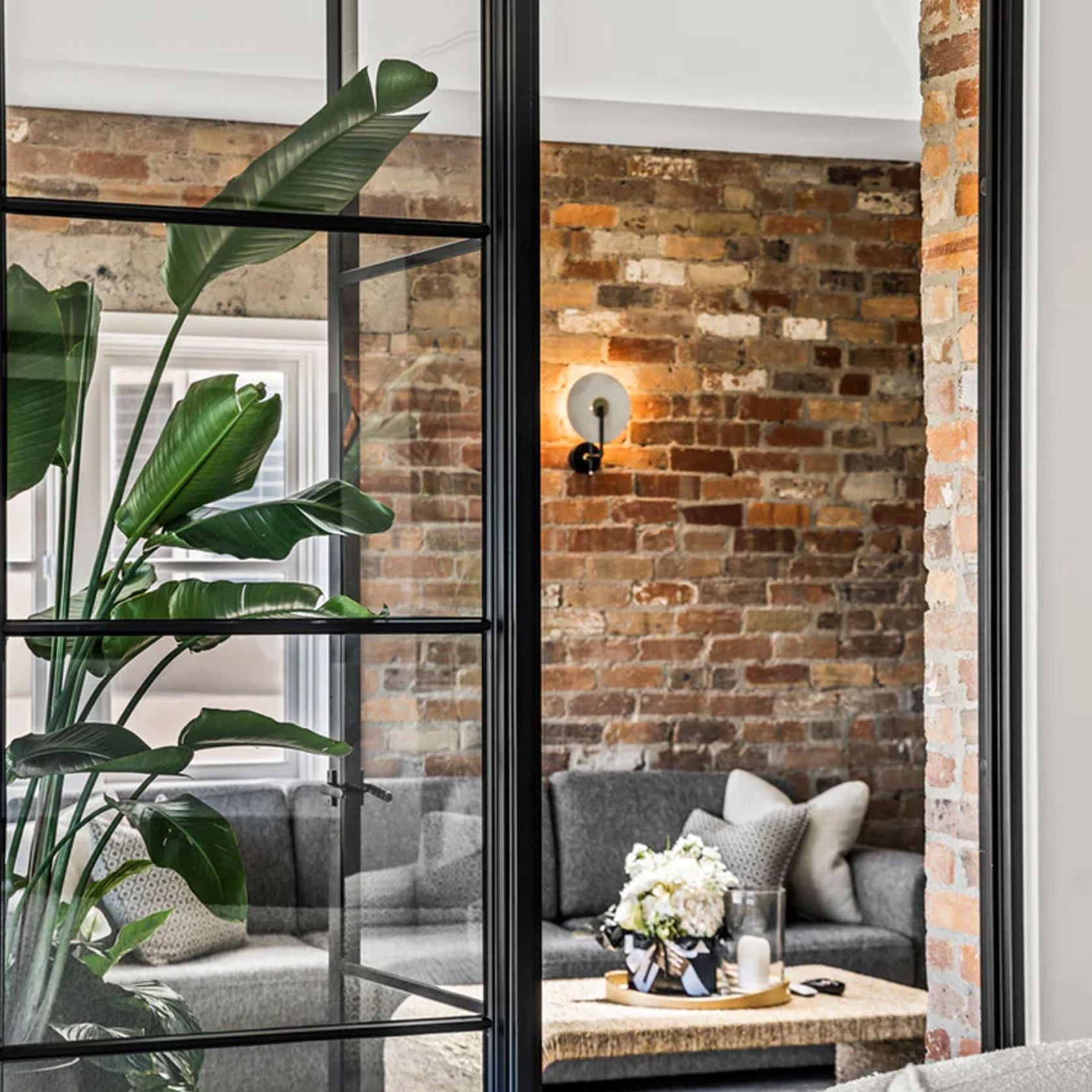 Steel Frame Glass Bifold Doors - Galvanised FPS50 gallery detail image