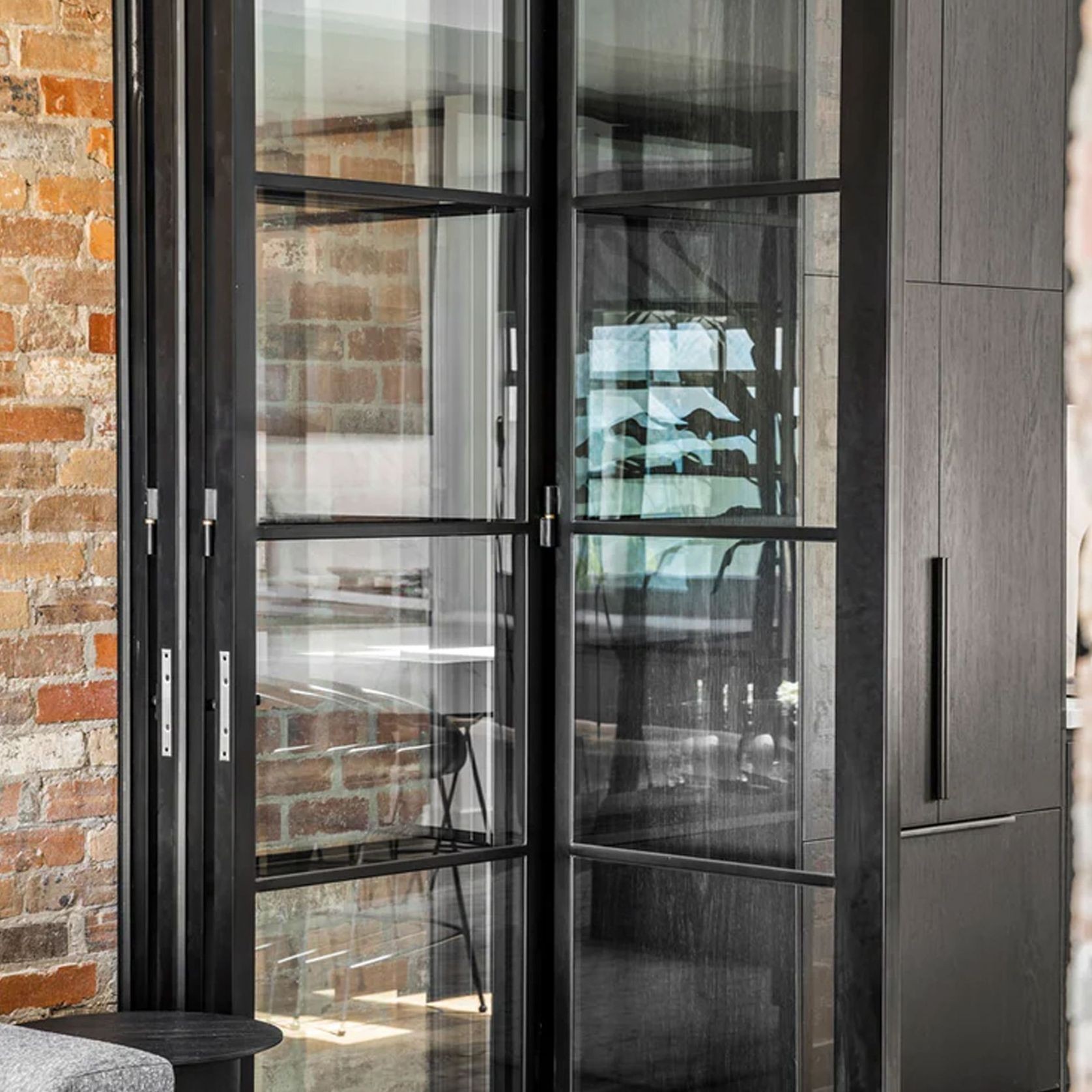 Steel Frame Glass Bifold Doors - Galvanised FPS50 gallery detail image