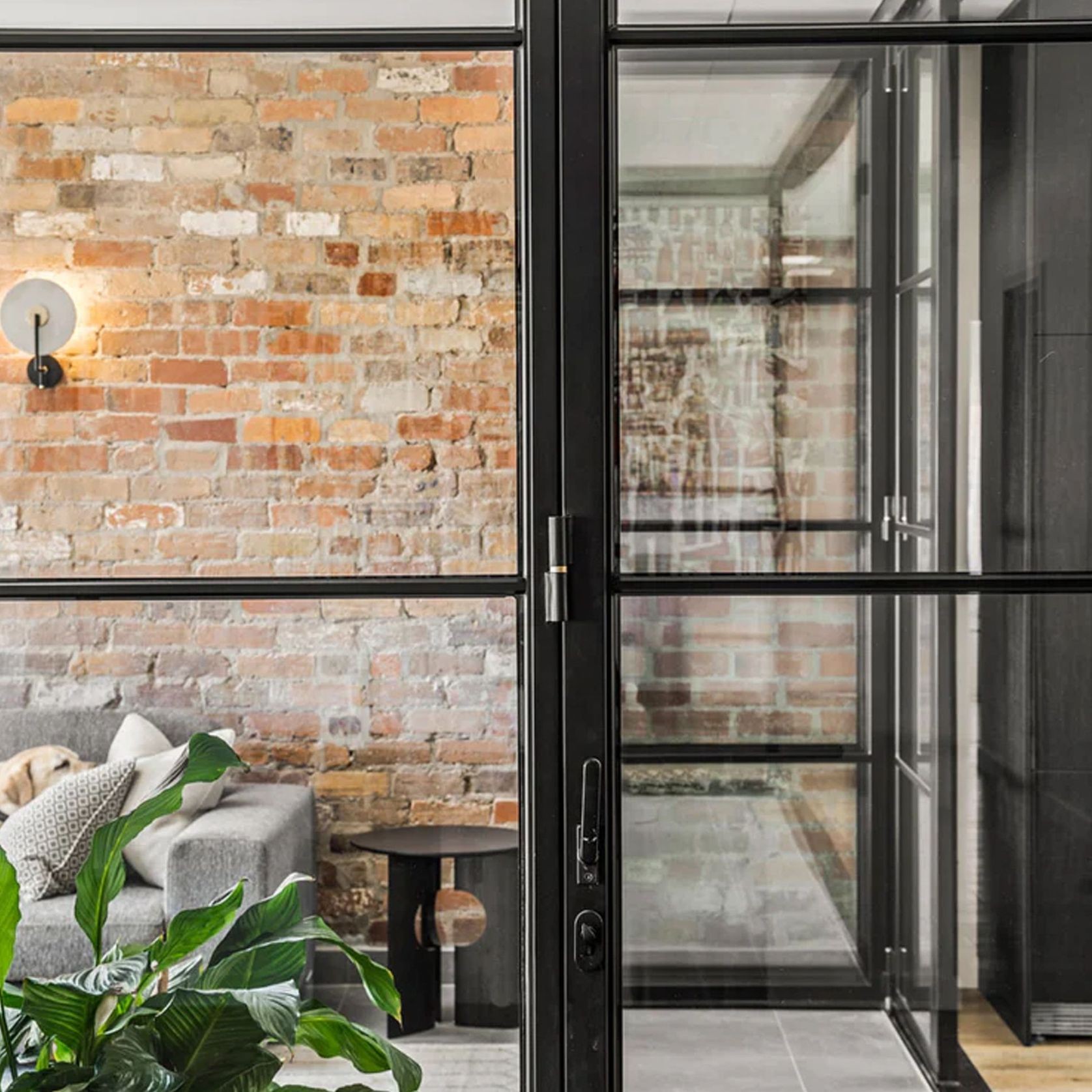 Steel Frame Glass Bifold Doors - Galvanised FPS50 gallery detail image