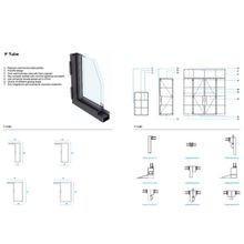 Steel Frame Glass Bifold Doors - Galvanised FPS50 gallery detail image