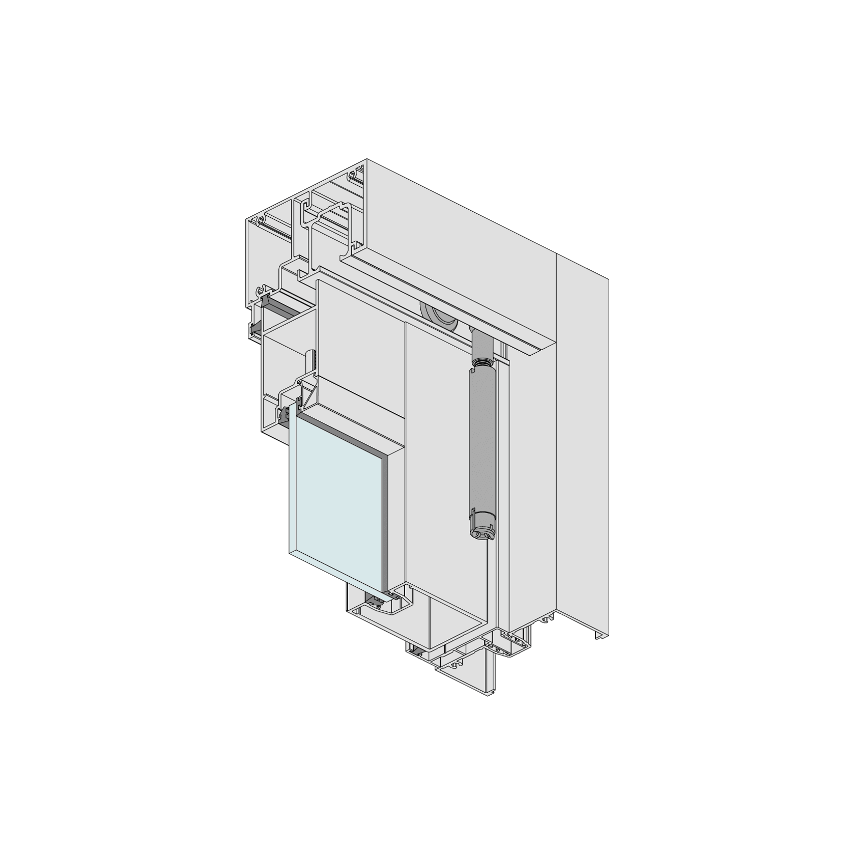 Elevate | Series 411 | Bi-Fold Door (Top Hung) gallery detail image