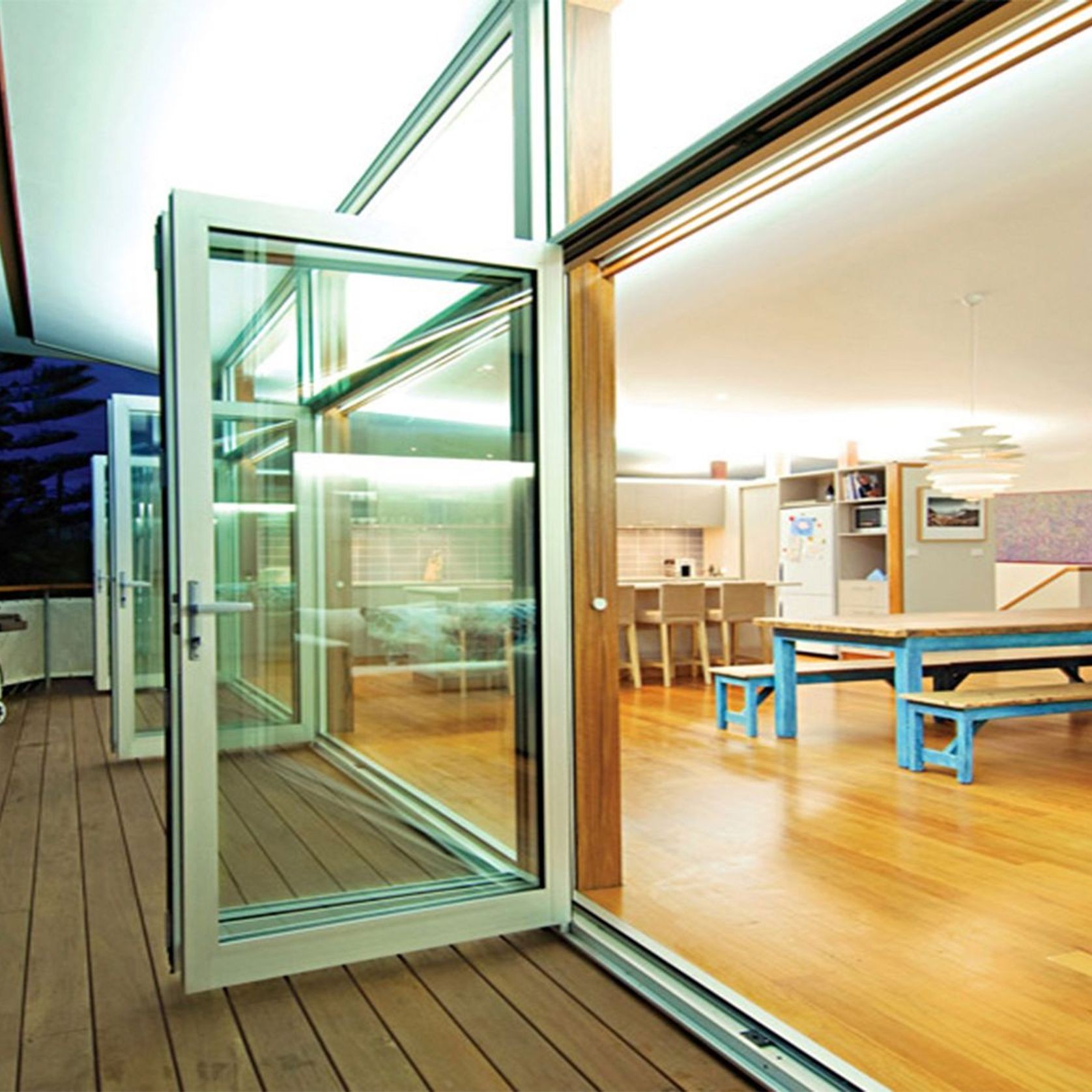 Elevate | Series 410 | Bi-Fold Door (Bottom Rolling) gallery detail image