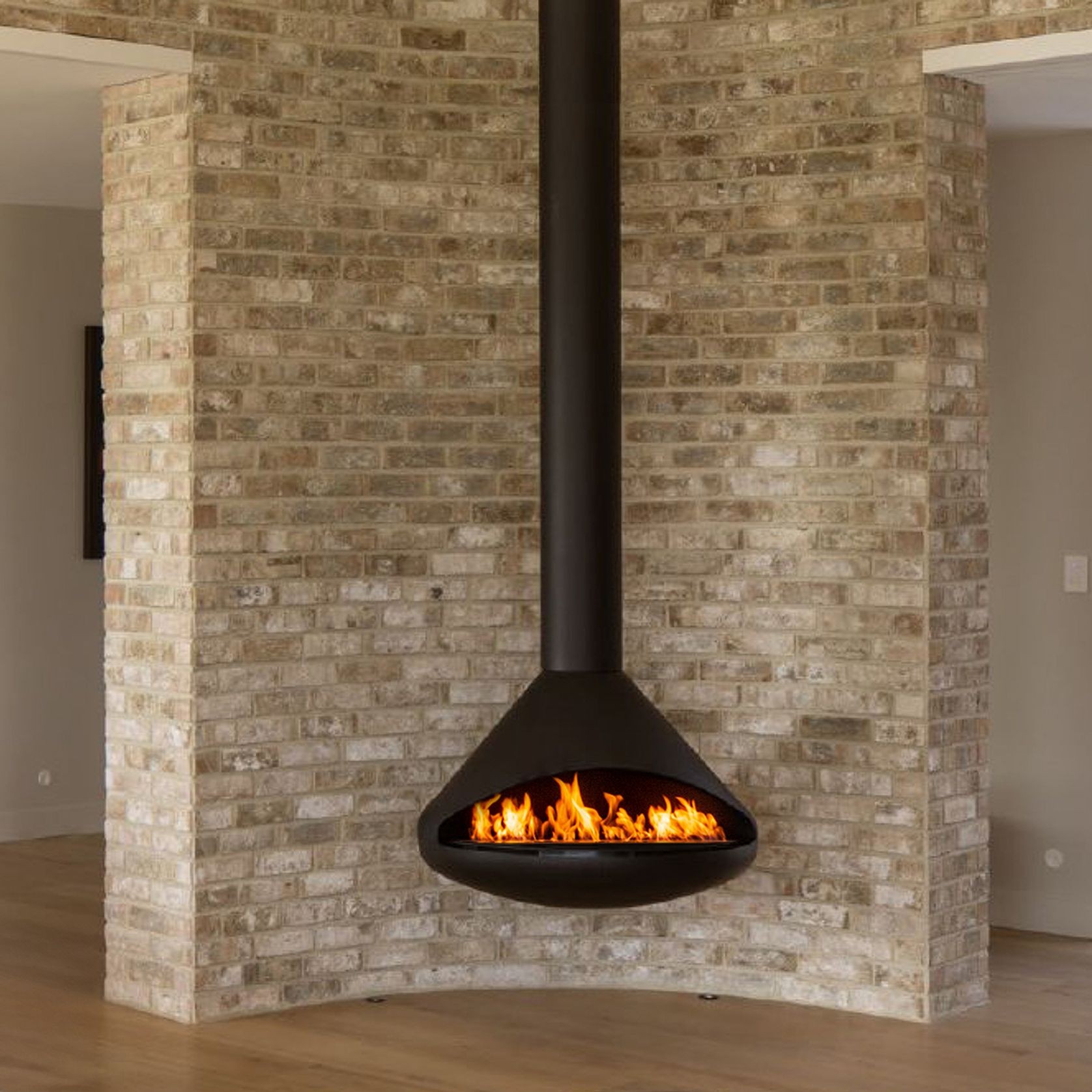 Orbit Suspended Fireplace gallery detail image
