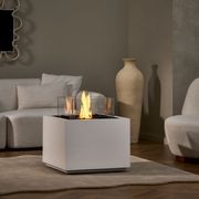 EcoSmart™ Sidecar 24 Square Ethanol Fire Table gallery detail image