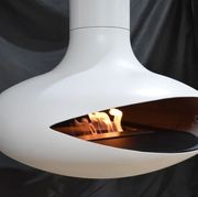 Zen Elegante 800 Bio-Ethanol Suspended Fireplace gallery detail image