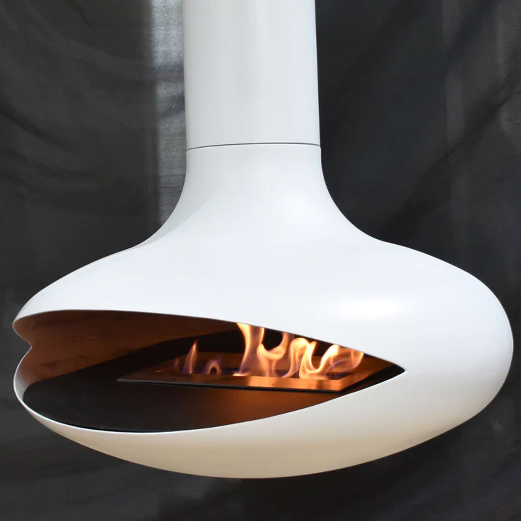 Zen Elegante 800 Bio-Ethanol Suspended Fireplace gallery detail image