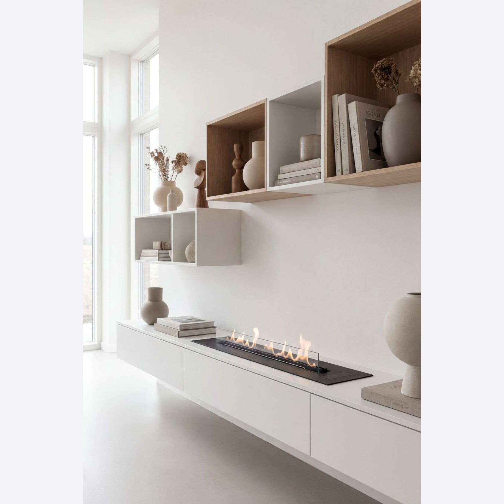 Decoflame BEV Net Zero F3 Fireplace Insert 20.5hr Burn gallery detail image