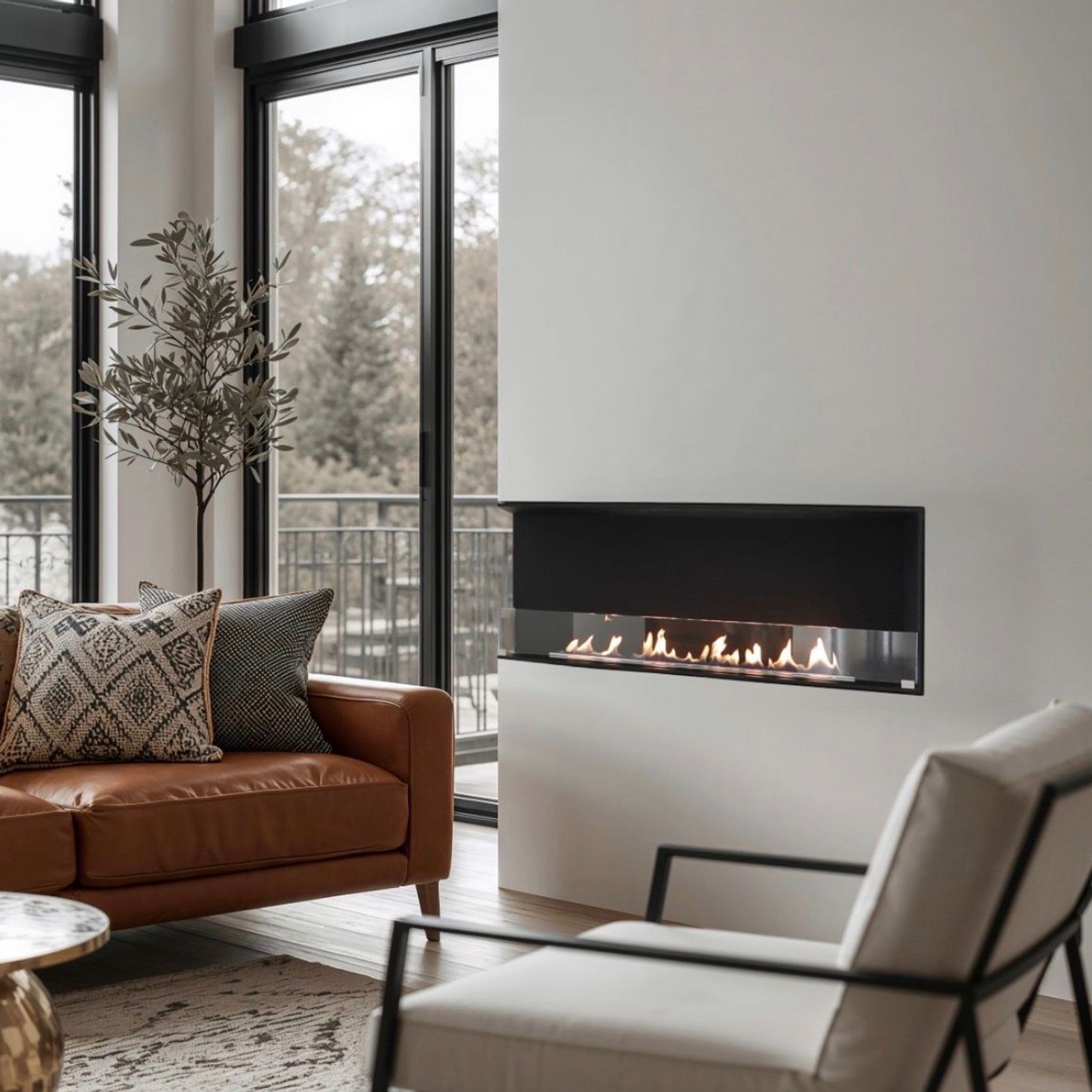 Decoflame BEV Net Zero F6 Fireplace Insert 20.5hr Burn gallery detail image