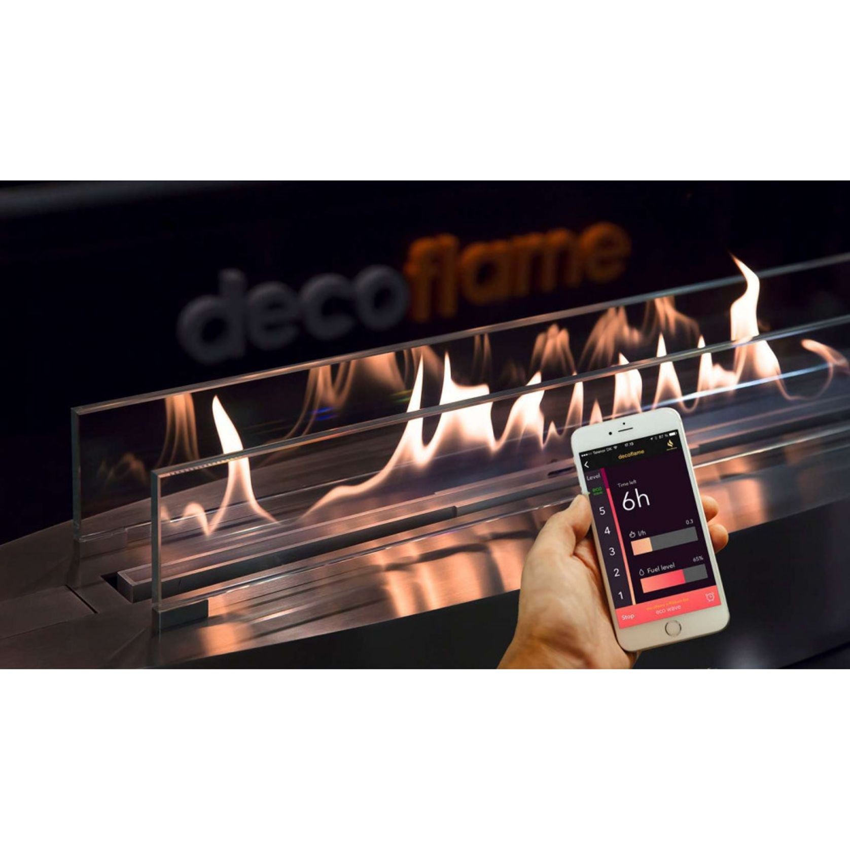 Decoflame Torino Wall Mounted Net Zero Fireplace gallery detail image