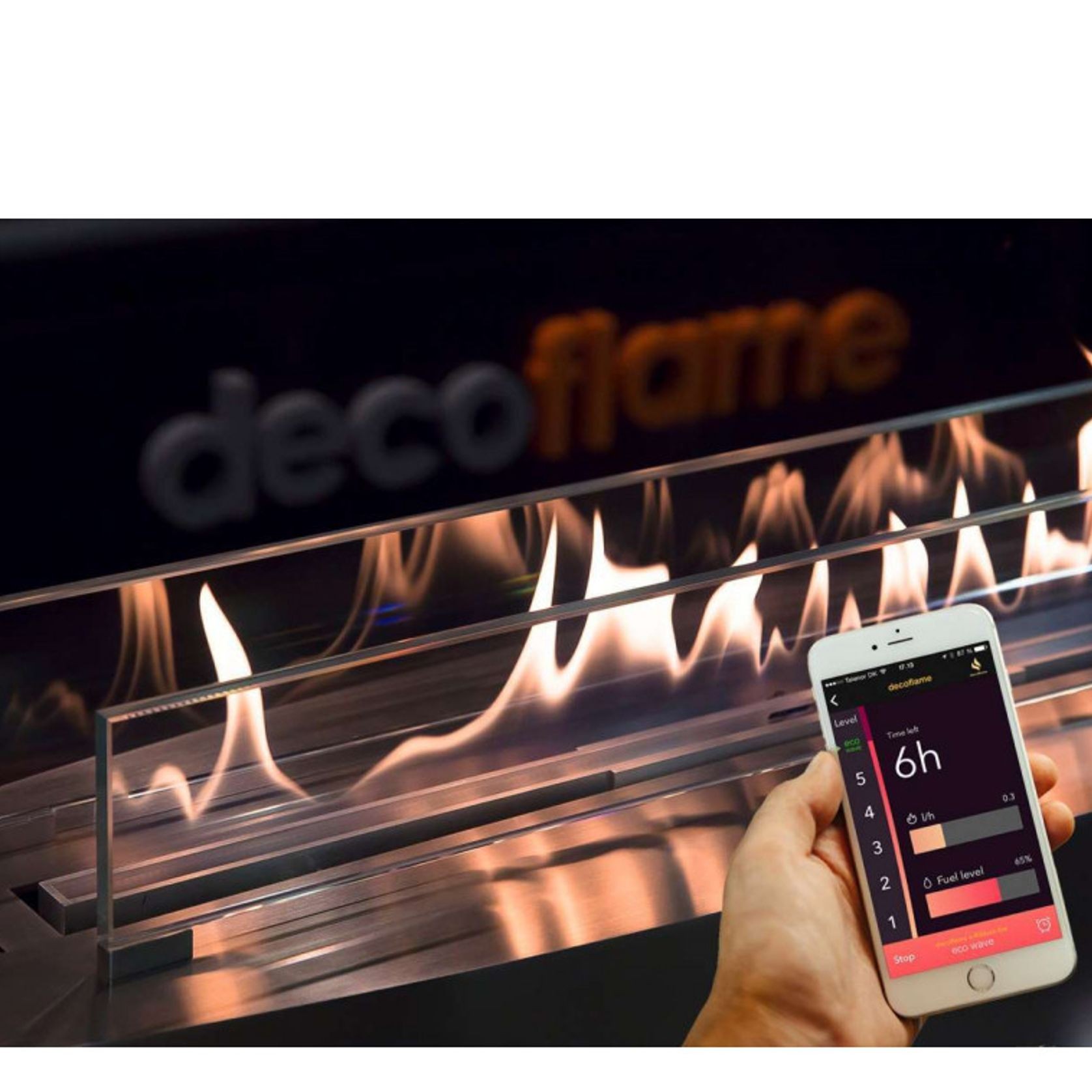 Decoflame BEV Net Zero F3 Fireplace Insert 20.5hr Burn gallery detail image