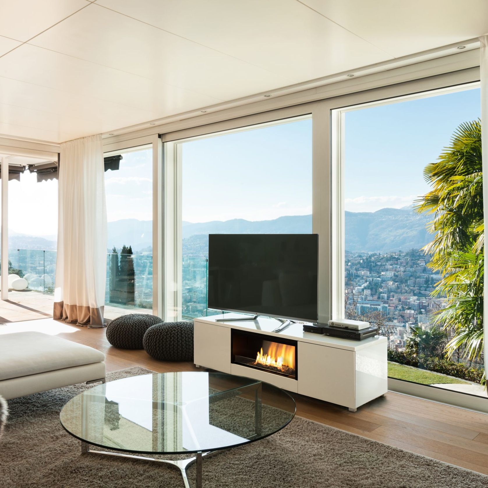 Planika Freestanding Pure Flame Tv Box Bioethanol Fireplace gallery detail image