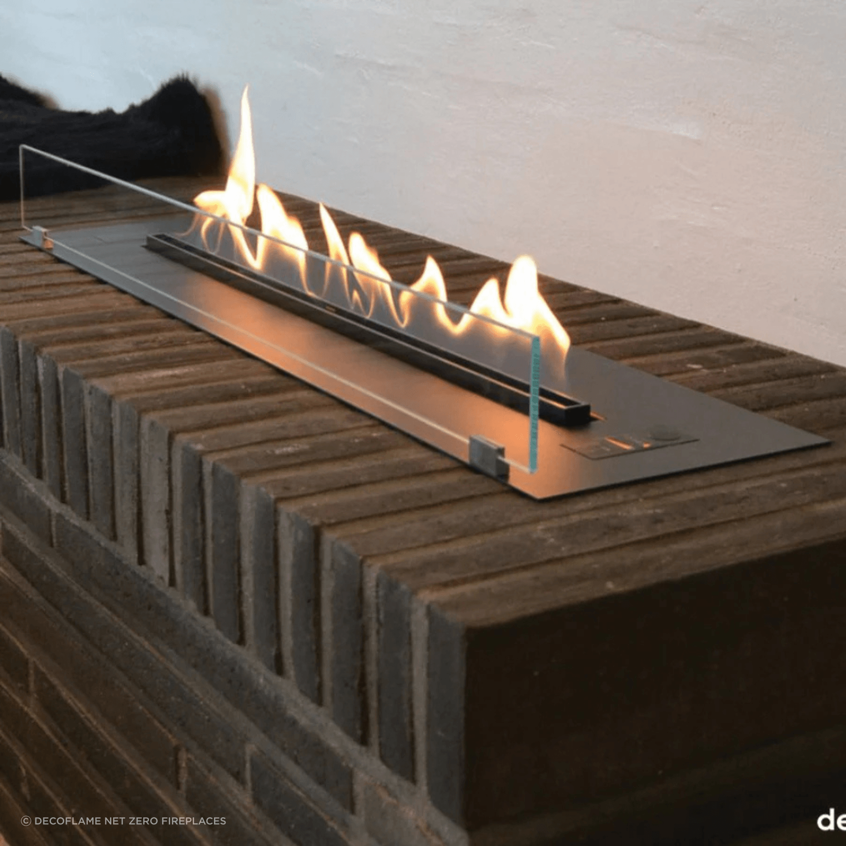 Decoflame BEV Net Zero F3 Fireplace Insert 20.5hr Burn gallery detail image