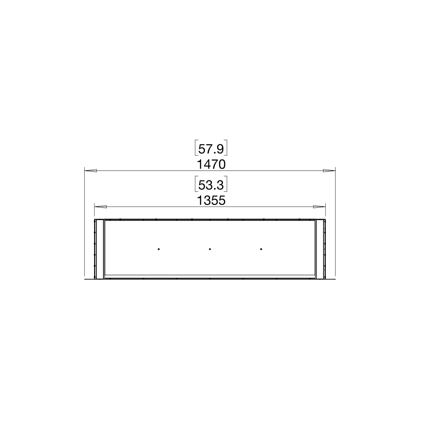 EcoSmart™ Flex 50DB Double-Sided Fireplace Insert gallery detail image