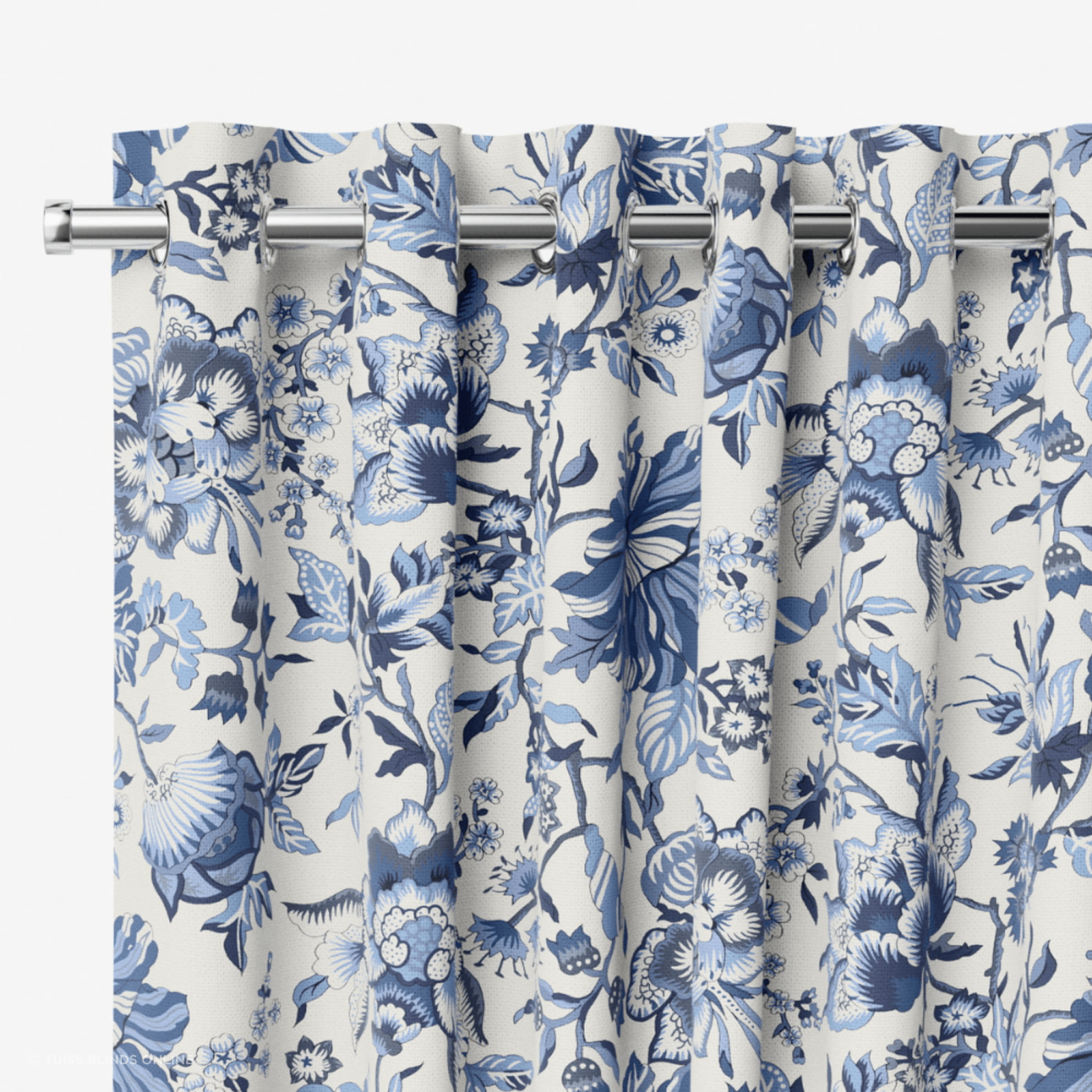 Liberty Christelle Yale Blue | Curtains gallery detail image