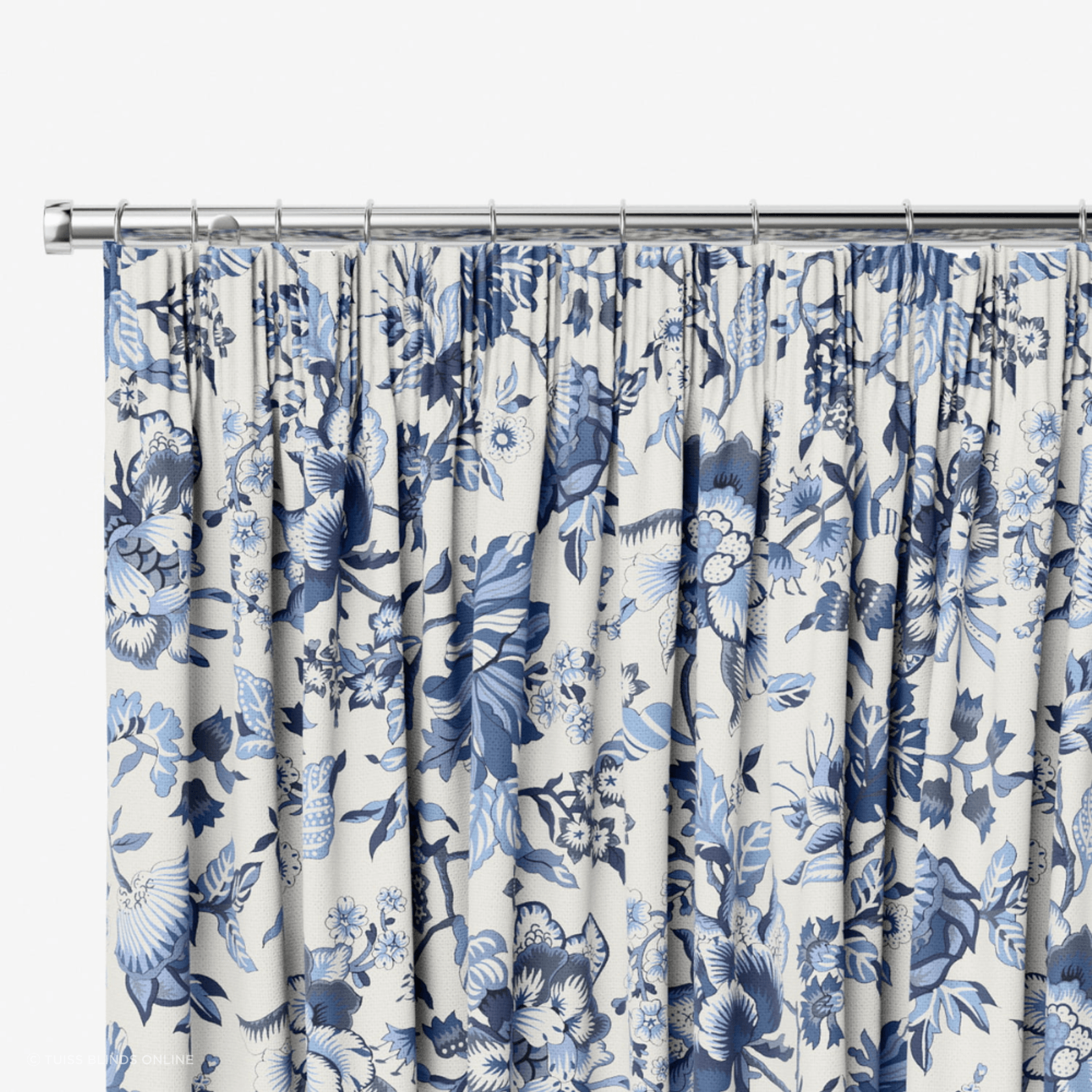 Liberty Christelle Yale Blue | Curtains gallery detail image