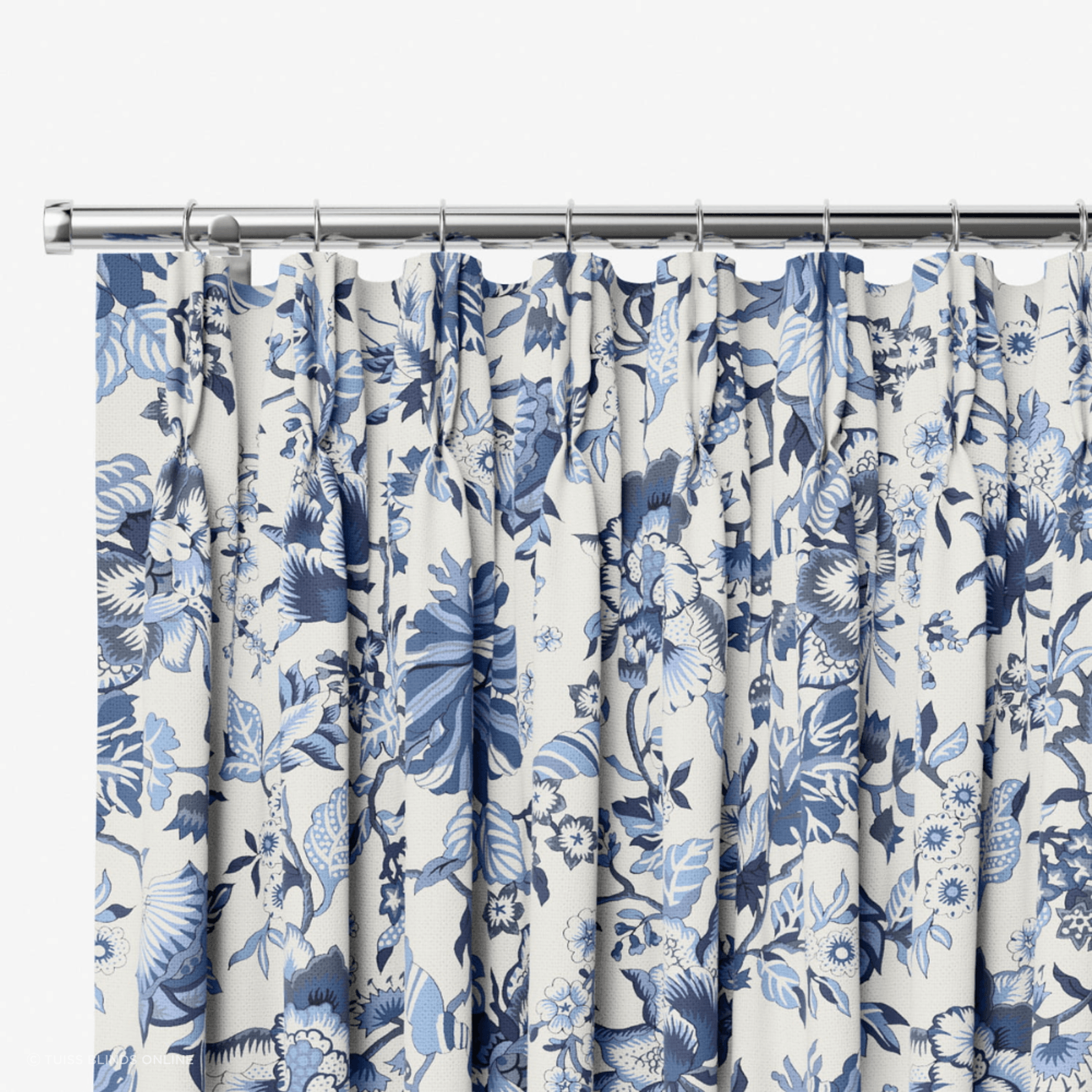 Liberty Christelle Yale Blue | Curtains gallery detail image