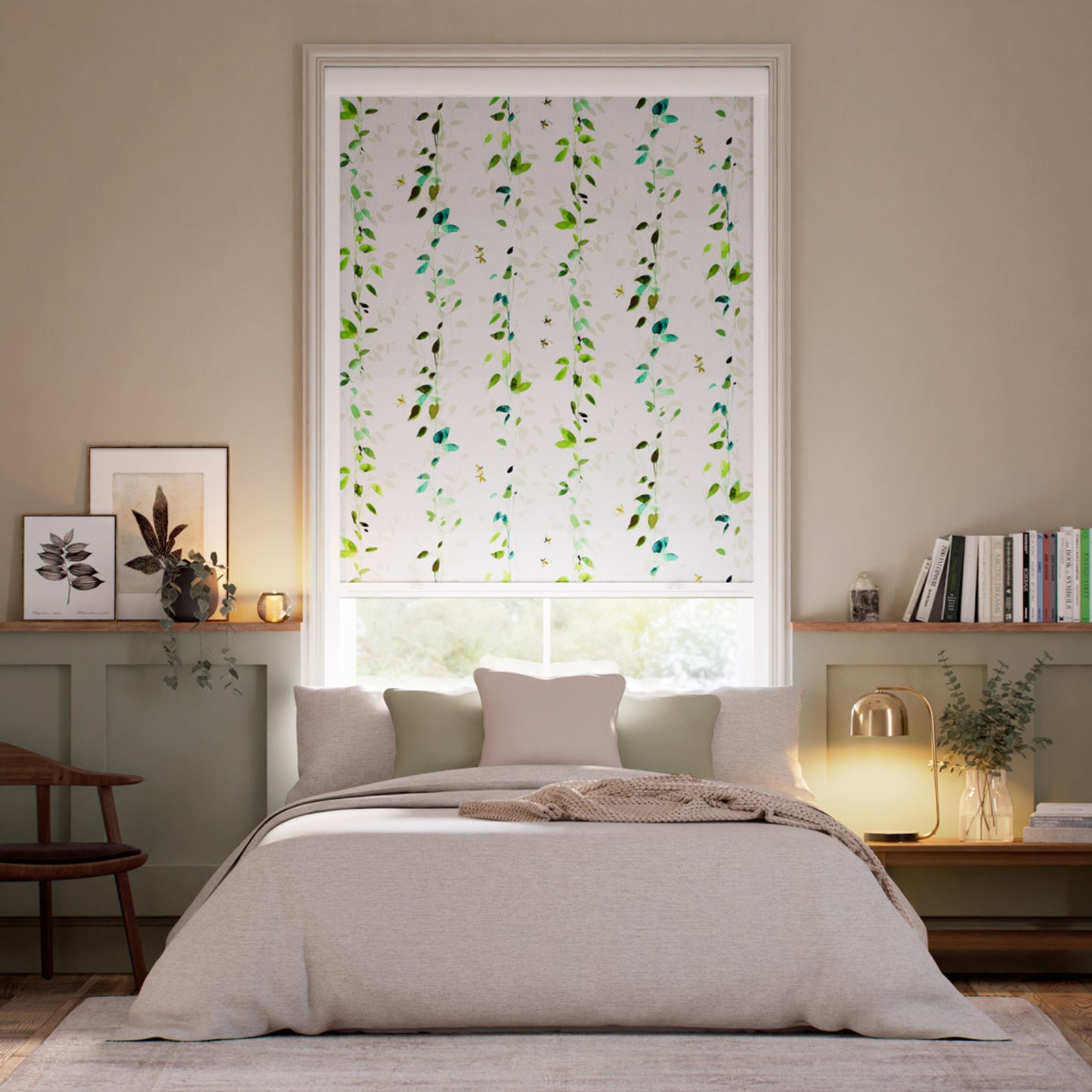 Total Blockout Secret Garden | Roller Blinds gallery detail image