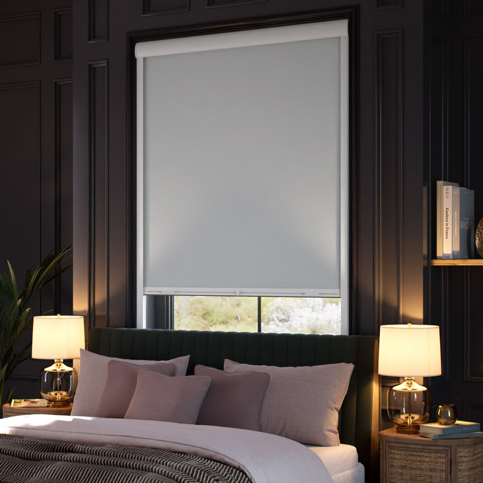 Total Blockout Titan Simply Grey | Roller Blinds gallery detail image