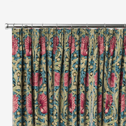 William Morris Pimpernel Teal | Curtains gallery detail image