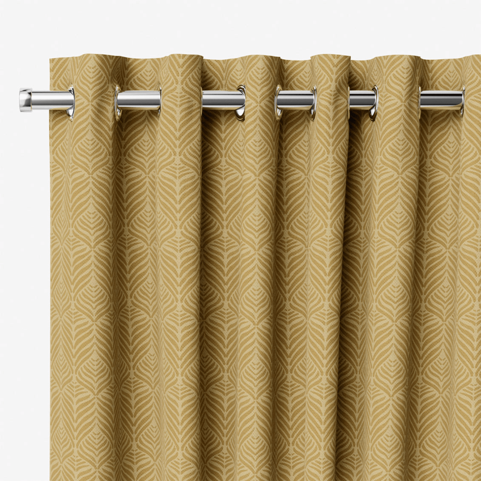 Liberty Quill Feather Gold | Curtains gallery detail image