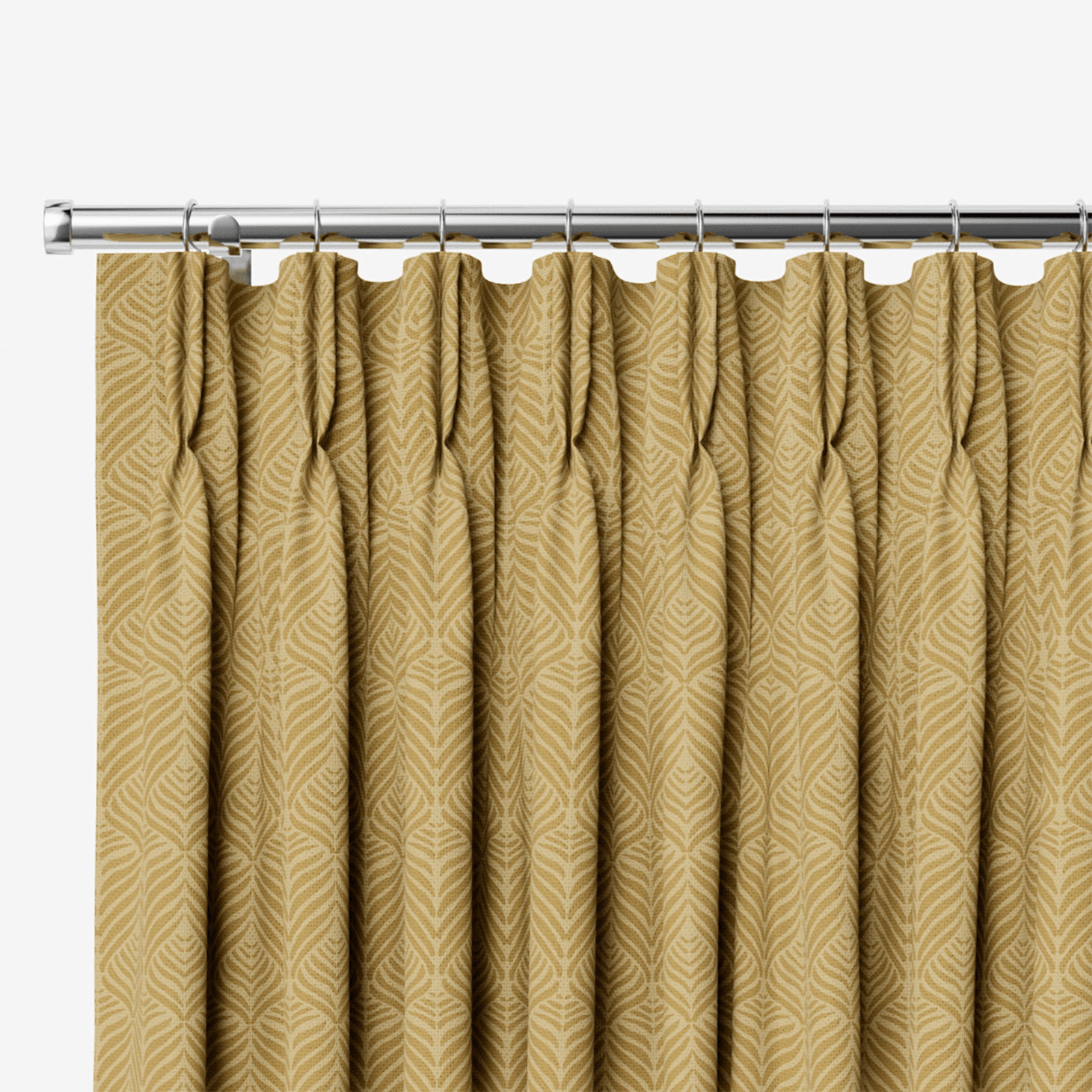 Liberty Quill Feather Gold | Curtains gallery detail image