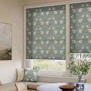 William Morris Pimpernel Sage | Honeycomb Blind gallery detail image