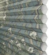 William Morris Pimpernel Sage | Honeycomb Blind gallery detail image