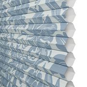 William Morris Sunflower Vintage Blue | Honeycomb Blind gallery detail image