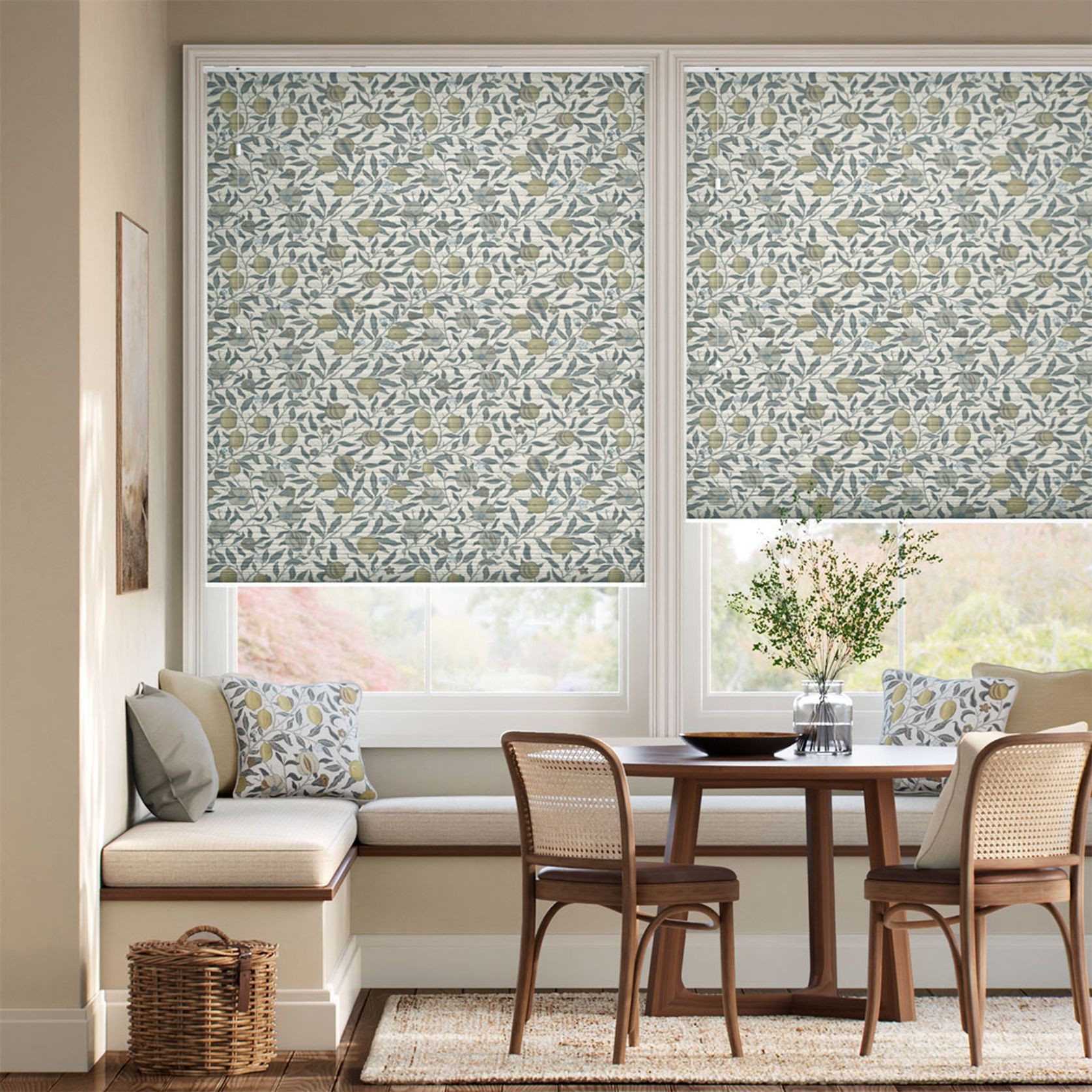 William Morris Fruit Primrose | Honeycomb Blind gallery detail image
