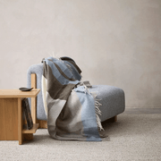 Baya Brunswick Throw - Sky | Pure NZ Wool gallery detail image