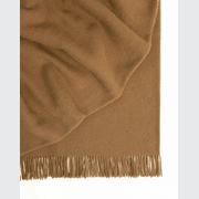Weave Home Nevis Throw Blanket - Nutmeg | NZ Lambswool gallery detail image