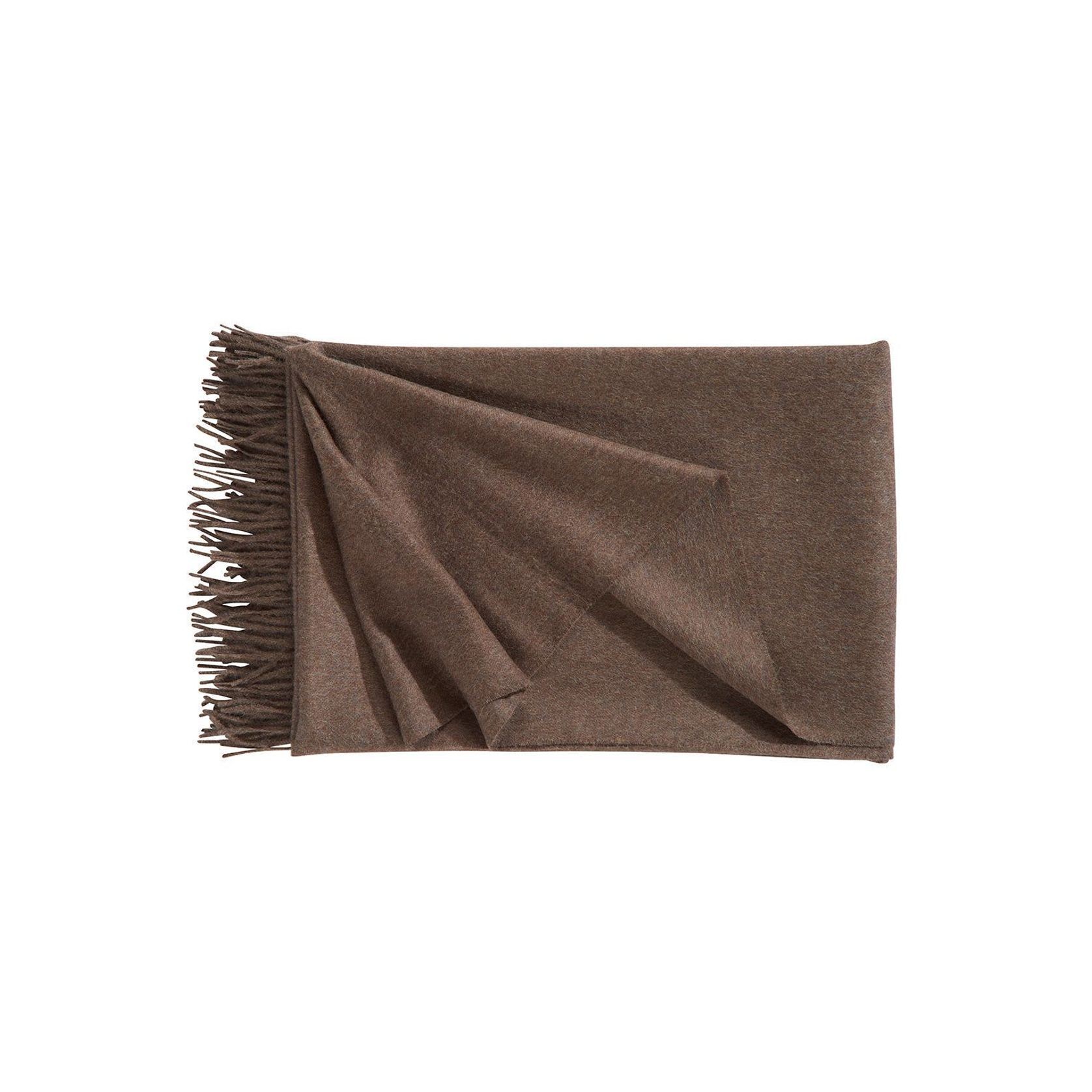 Fischbacher 1819 Alpaca Throw - Puro Mocha gallery detail image