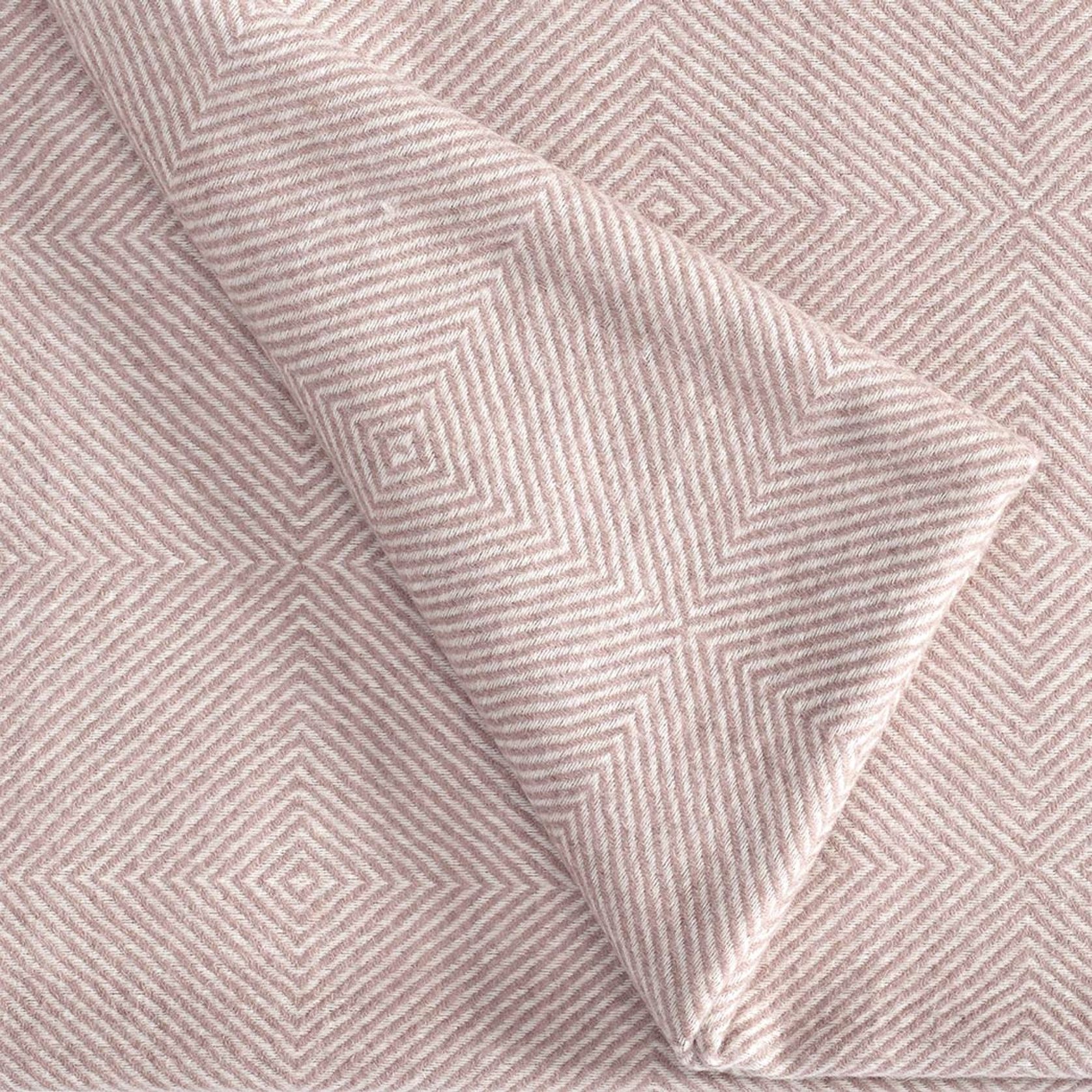 Fischbacher 1819 Alpaca Throw - Noble Rose gallery detail image